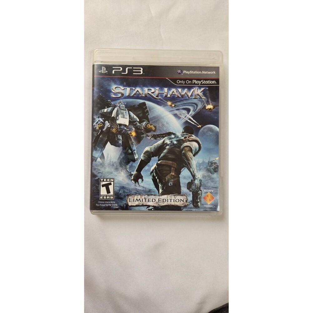 Sony PlayStation 3 PS3 Video Game StarHawk Manual Preowned Gaming